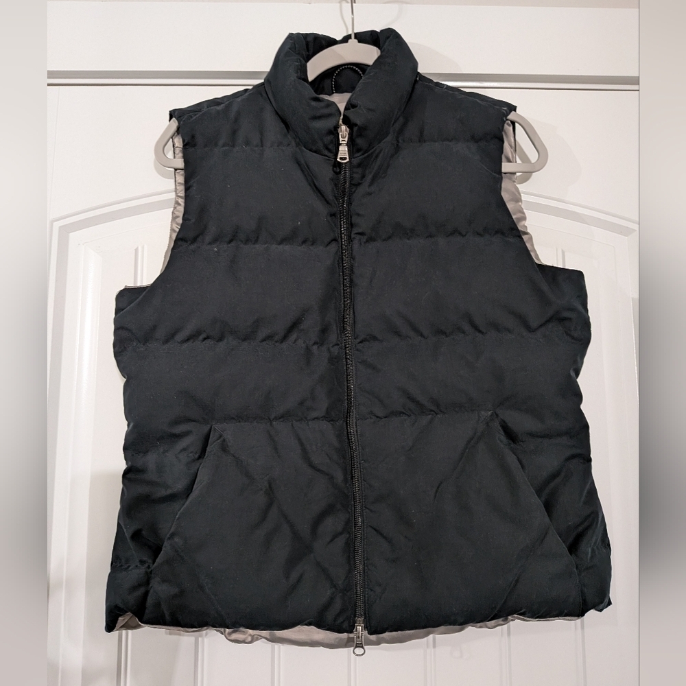 Eddie Bauer Down Filled Full Zip Puffer Vest